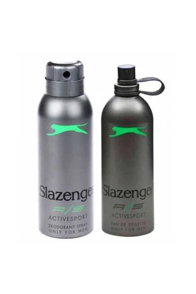SLAZENGER Parfüm Edt 125ml + 150ml Erkek Deodorant  Set - 3