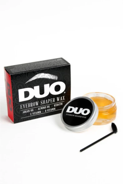 DUO Eyebrow Shaper Wax 50 ml Argan-keratin-almond Yağları -e,b Vitaminleriyle Şekillendirir Besler - 4