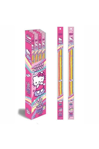 LOLLİBONİ HELLO KİTTY RAİNBOW EKŞİ ŞERİT ŞEKER 15GR