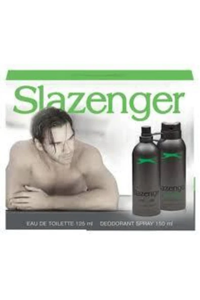 SLAZENGER Activesport Erkek Parfüm Edt Yeşil 125 ml + Deodorant Sprey 150 Ml Set - 2