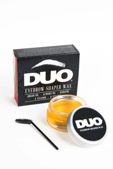 DUO Eyebrow Shaper Wax 50 ml Argan-keratin-almond Yağları -e,b Vitaminleriyle Şekillendirir Besler