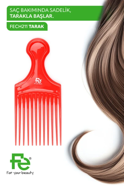 FE Afro Saç Tarağı Ch 211
