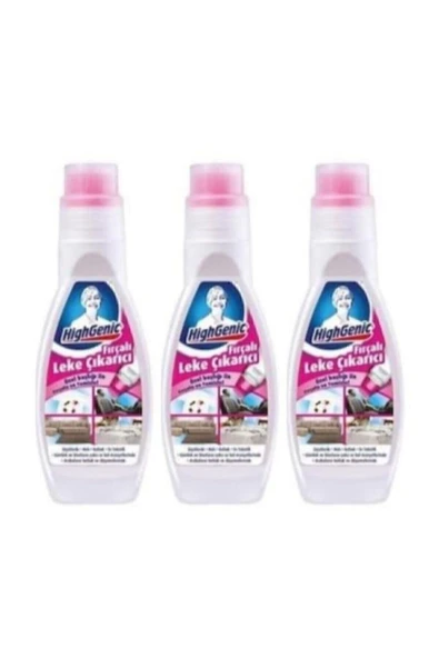 HİGHGENİC Fırçalı Leke Çıkarıcı 200ml X 3 Adet