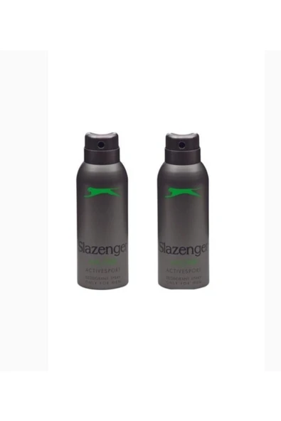 SLAZENGER Deodorant Active Sport 150 ml (YEŞİL) X 2 Adet