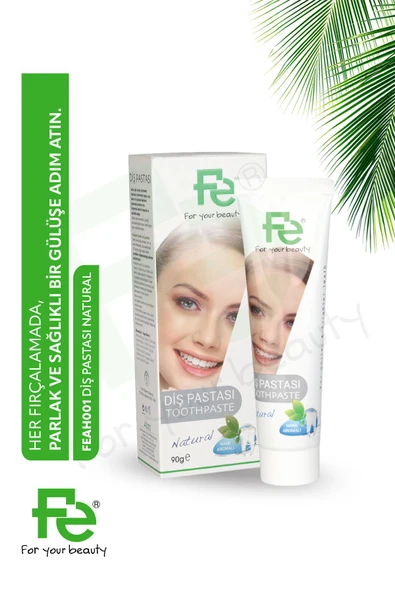 FE Beyazlatıcı Diş Pastası Natural 90 gr - 3