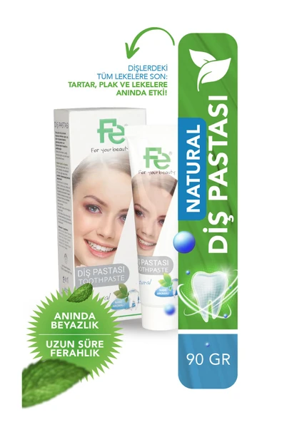 FE Beyazlatıcı Diş Pastası Natural 90 gr