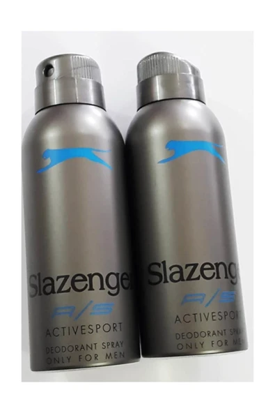 SLAZENGER Deodorant Active Sport 150ml(MAVİ) X 2 Adet