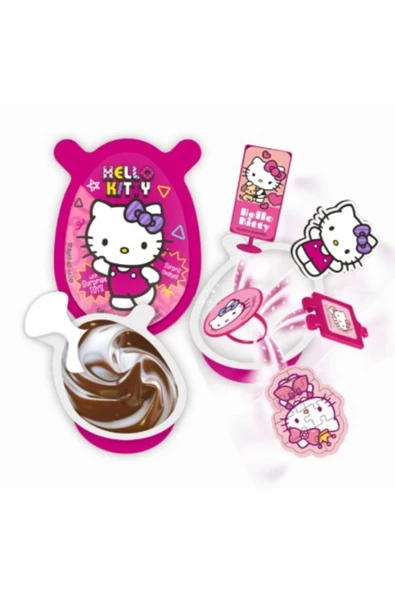 TARGET Hello Kitty PVC Sürpriz Yumurta 3 Adet - 2