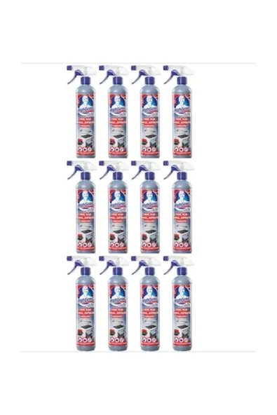 HİGHGENİC Fırın Ocak Aspiratör Temizleyici Köpük 12 X 500 ml