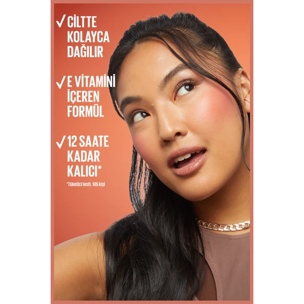 Maybelline New York Sunkisser Hazy Matte Likit Allık  - 30 Pink Mirage - 3