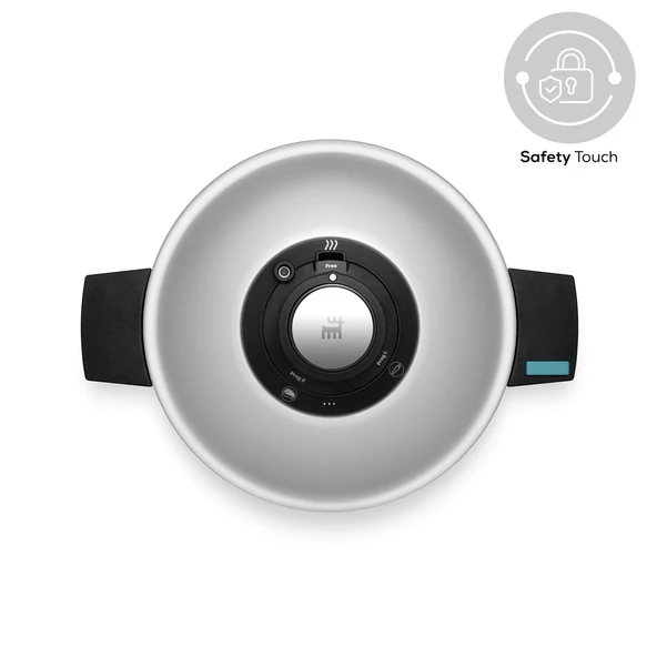 Karaca Quick and Safe İndüksiyon Tabanlı Düdüklü Tencere Seti 4+6 Lt - 3