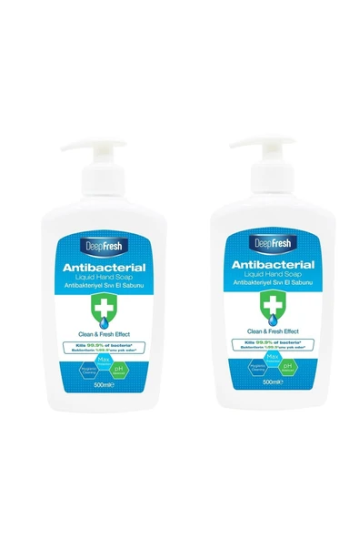 DEEP FRESH Antibakteriyel Sıvı Sabun 500 Ml X 2 Adet