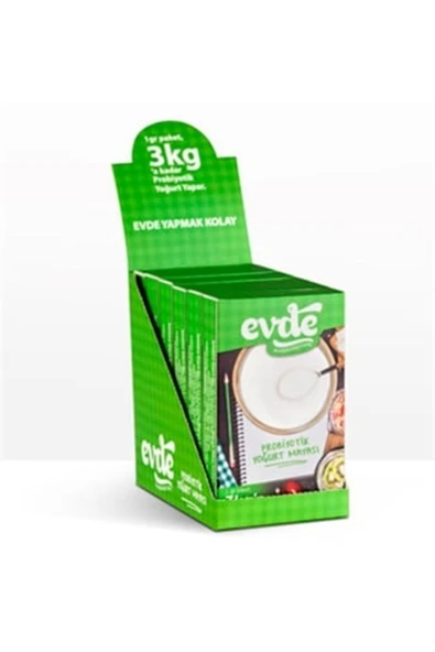 Evde Probiyotik Yoğurt Mayası 6’lı Paket ürün görseli