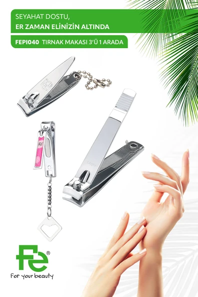 FE Tırnak Makası 3'ü 1 Arada