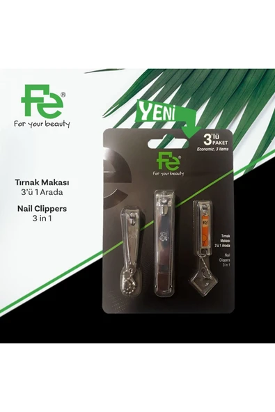 FE Tırnak Makası 3'ü 1 Arada - 3