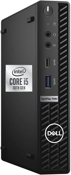 DELL OPTİPLAX 7080 MİNİ PC BİLGİSAYAR İ5 10500T 16/ 512SSD Wİ-Fİ W11PRO HDMI