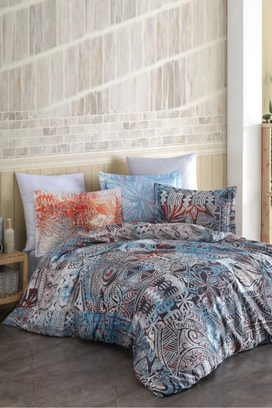 Varol Çift Kişilik Bambu Saten Nevresim Takımı - 8