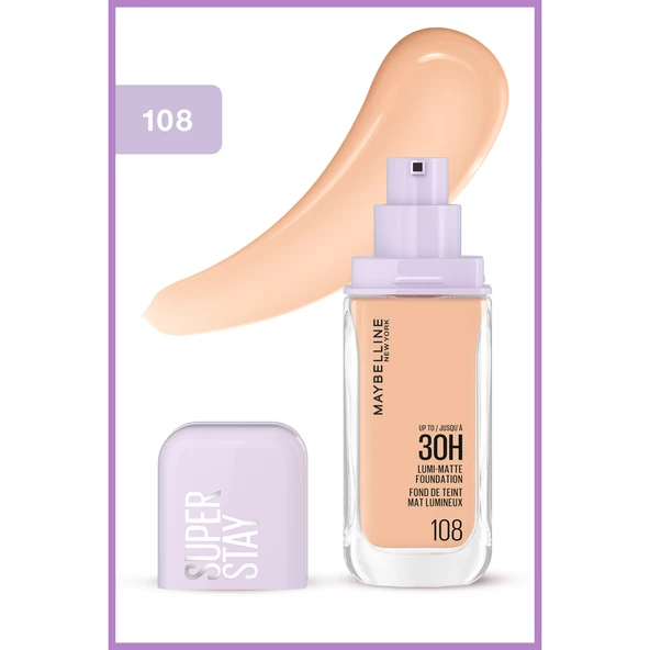 Maybelline New York Super Stay Lumi Matte Fondöten - 108 - 2