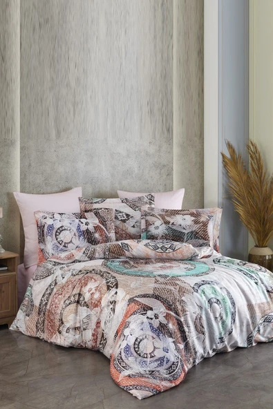 Varol Çift Kişilik Bambu Saten Nevresim Takımı - 9