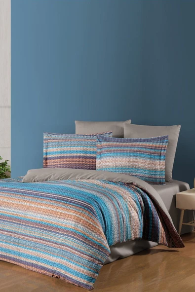 Varol Çift Kişilik Bambu Saten Nevresim Takımı - 11