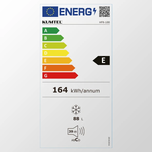 Kumtel 3 Çekmeceli Dikey Derin Dondurucu 88L HFR-100 - 8
