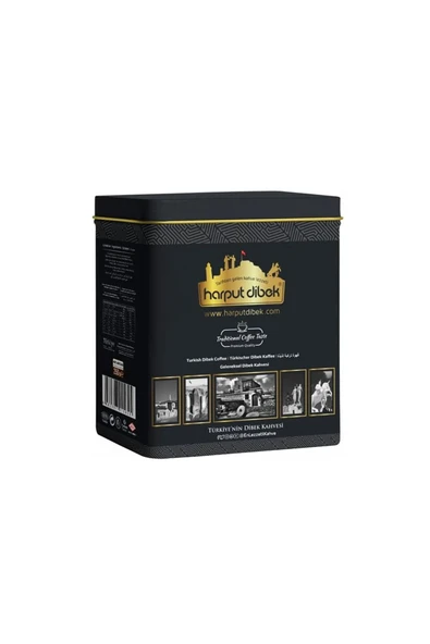 HARPUT DİBEK Harput Dibek Kahvesi 250 gr Teneke Kutu x 2 Adet - 2