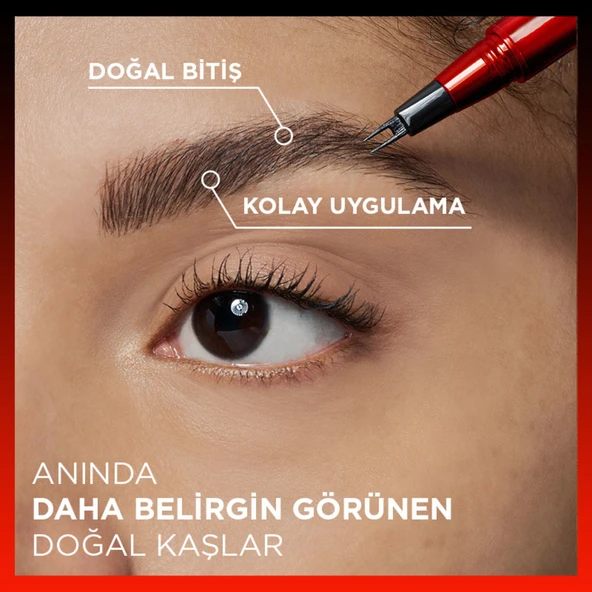 L'Oréal Paris Infaillible Faux Brow Ultra İnce Uçlu Kaş Kalemi - Dark Brunette - 5