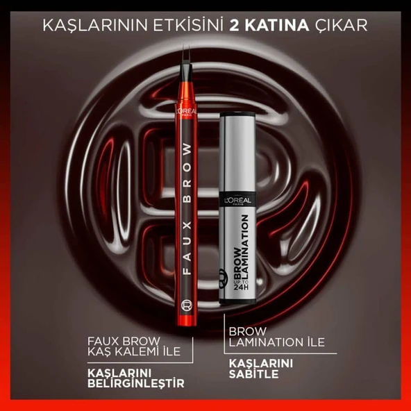 L'Oréal Paris Infaillible Faux Brow Ultra İnce Uçlu Kaş Kalemi - Light Brunette - 4