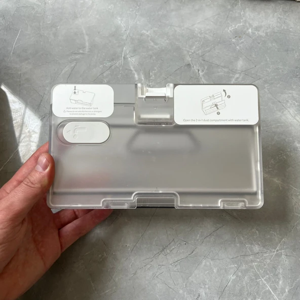 Xiaomi Mi Robot Vacuum Mop Essential 2 In 1 Robot Süpürge ve Paspas Toz ve Su Haznesi MJSTG1