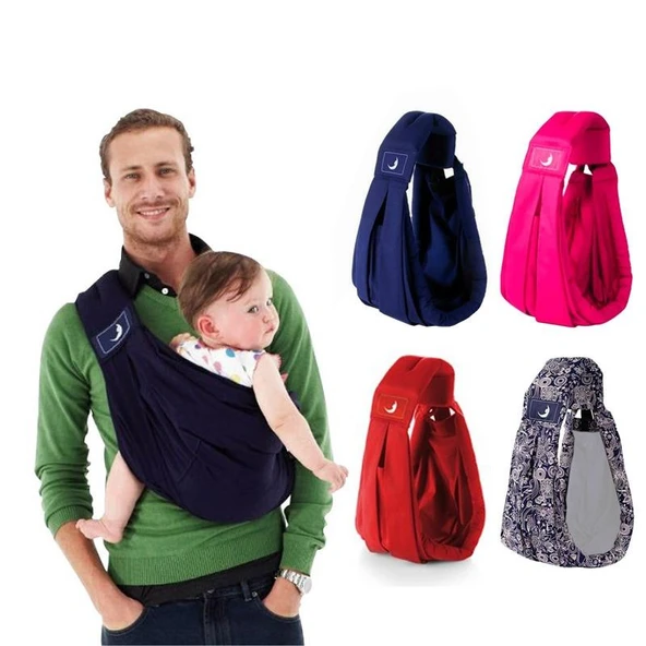 Babasling Bravo Doo Magic/Spring Bug Çok Yönlü Pratik Bebek Taşıyıcısı Kanguru Baba Sling PEMBE KAMPANYALI ÜRÜN - 5