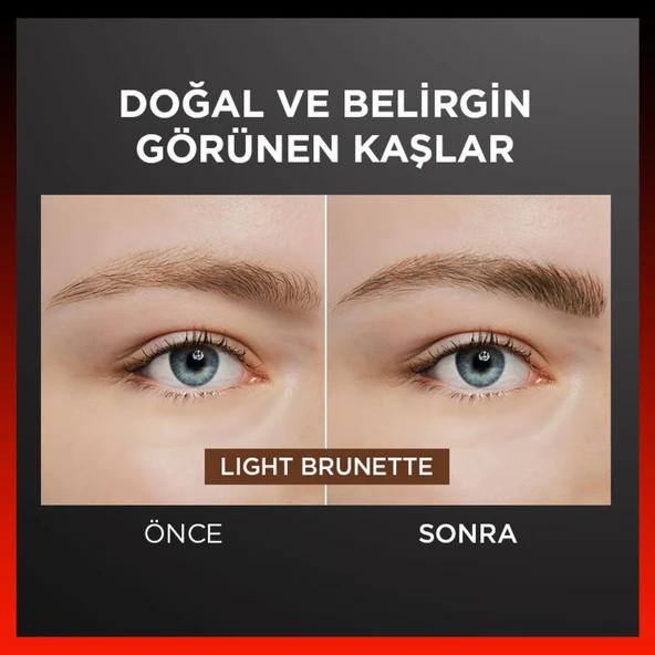 L'Oréal Paris Infaillible Faux Brow Ultra İnce Uçlu Kaş Kalemi - Light Brunette - 2