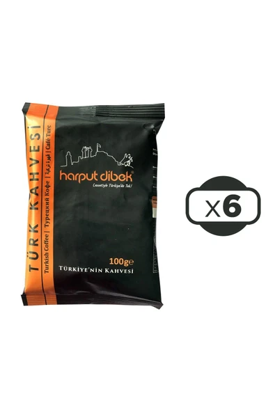 HARPUT DİBEK Harput Dibek Türk Kahvesi 100 gr x 6 Adet