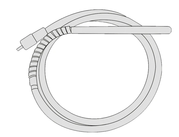 Attlas ATBV 38-4B Beton Vibratörü Şişe ve Hortum 38mm x 4m - A9005001