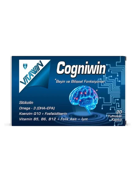 Vitawin Cogniwin Sitikolin 20 Kapsül 8684798450272