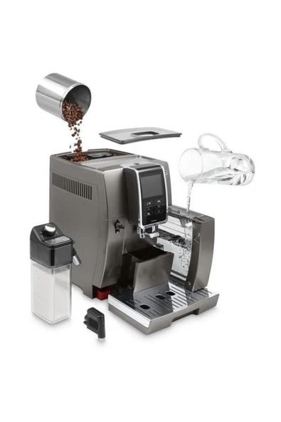 Delonghi Dinamica Plus, ECAM370.95.T Tam Otomatik Espresso Kahve Makinesi - 4