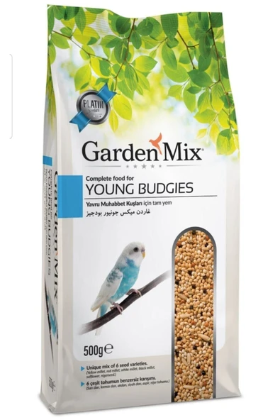 Garden Mix Platin Yavru Muhabbet Kuş Yemi 500 Gr - Petshopundan