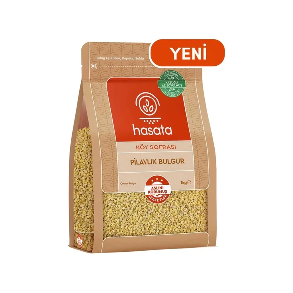 Hasata Köy Sofrası Pilavlık Bulgur 1000 gr x 4 Adet - 2