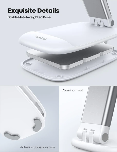 Lamicall Ayarlanabilir Cep Telefonu Stand DP13W - 7