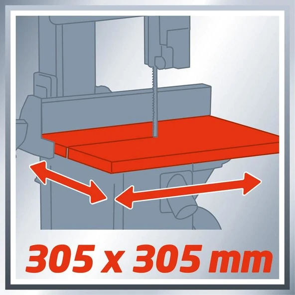 Einhell TC-SB 200/1 Şerit Testere 250 Wat - 3