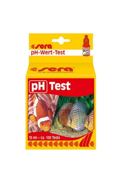 Ph Test Akvaryum Su Testi 15ml 100 Ölçüm