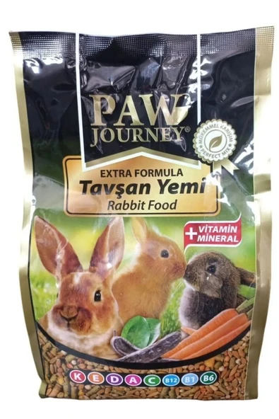 Hs Tarım Paw Journey Tavşan Yemi - Rabbit Food 1000g - 2