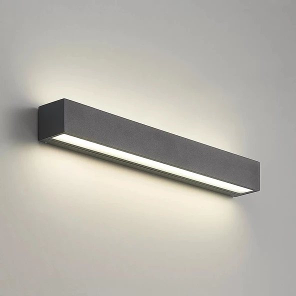 Ip duvar apliği dekortif açık dış alan mekan lamba aydınlatma ışık Su geçirmez Bahçe Led Modern A-IPD-5063 24W - 12
