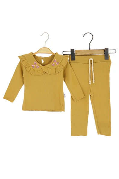 Kız Bebe Takım Nakışlı - 6