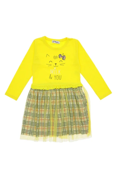 Kız Çocuk Elbise Tüllü - 4