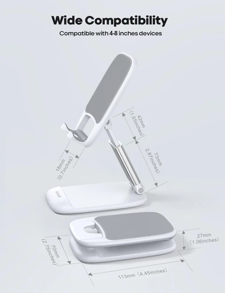 Lamicall Ayarlanabilir Cep Telefonu Stand DP13W - 6