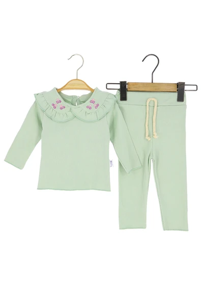 Kız Bebe Takım Nakışlı - 5