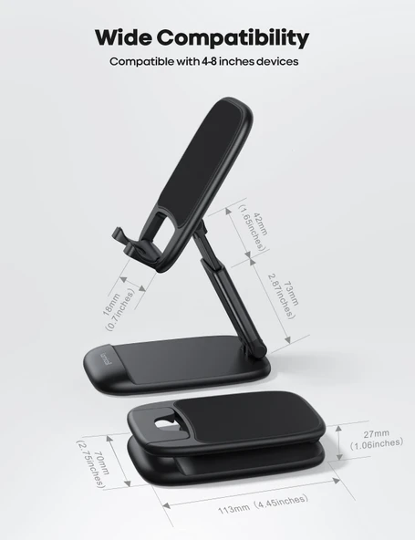 Lamicall Ayarlanabilir Cep Telefonu Stand DP13B - 6