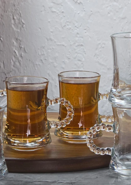 Pearl Çay Seti - 6lı Çay Bardağı Takımı - 6 Parça, 180 ML - 2