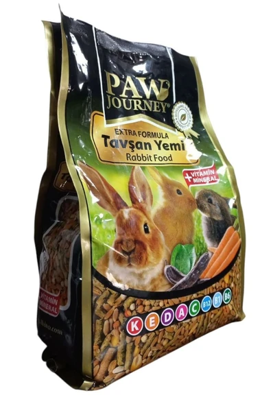 Hs Tarım Paw Journey Tavşan Yemi - Rabbit Food 1000g - 3