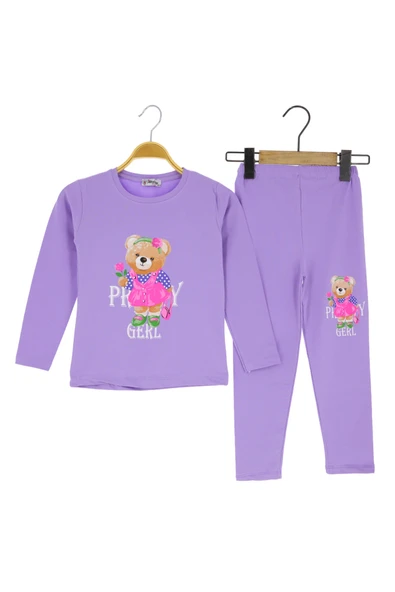 Kız Çocuk Pijama Takım - 1